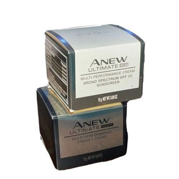 Avon Anew Ultimate Day & Night Cream .5oz each Trial/Travel Size $30 Value - Picture 1 of 5